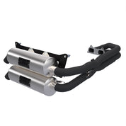 HMF Muffler Polaris RZR XP/4 1000 24-25 Gun Metal Titan-XL Dual Full System Exhaust