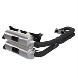 HMF Muffler Polaris RZR XP/4 1000 24-25 Gun Metal Titan-XL Dual Full System Exhaust