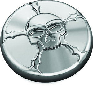 Kuryakyn Chrome Zombie Gas Cap Vented 7358
