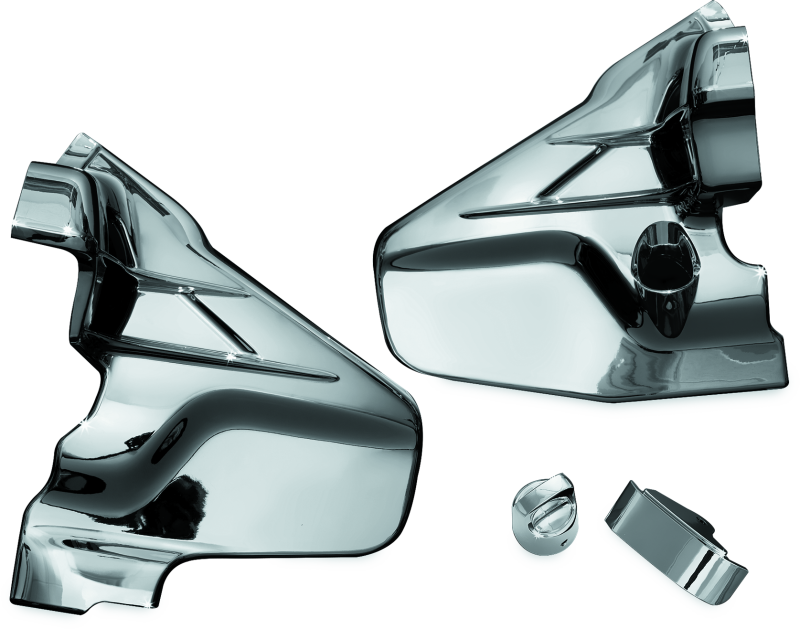 Kuryakyn Chrome Louvered Transmission Cover 7366