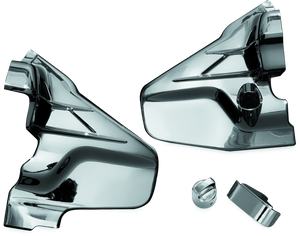 Kuryakyn Chrome Louvered Transmission Cover 7366