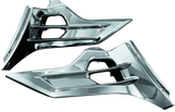 Kuryakyn Chrome Louvered Battery Box Covers 7368