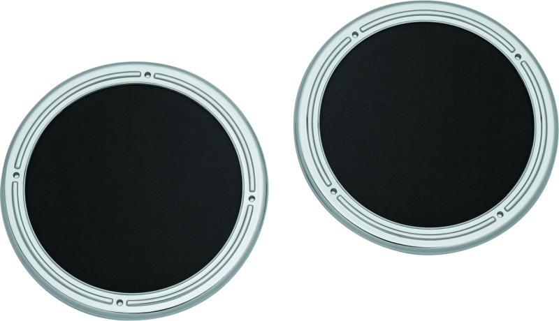 Kuryakyn Chrome Rear Speaker Accents 7376