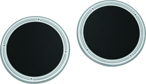 Kuryakyn Chrome Rear Speaker Accents 7376
