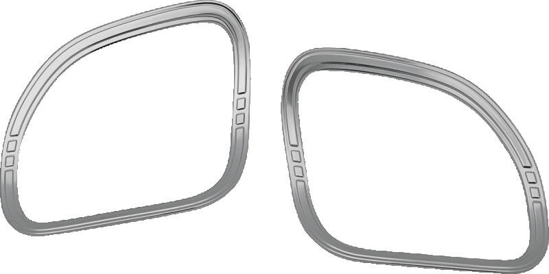 Kuryakyn Chrome Tri-Line Speaker Accents 7385