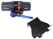 Viper V2 ATV Winch Kit 3500 lb Standard Spool With 40 Feet Green Synthetic Rope With Mount For Honda Foreman Rubicon 400/500 2007-2011