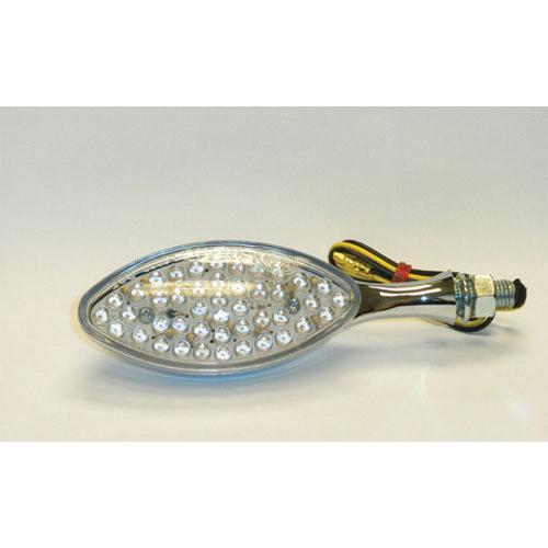 K&S Technologies - 25-9902D - Universal LED Turn Signals, Chrome