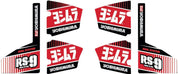 Yoshimura RS-9 Decal Sticker Set 6pcs RS9-NB004