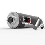 Silenciador HMF Yamaha Wolverine 16-18 Gun Metal Titan-XL Sistema de escape completo
