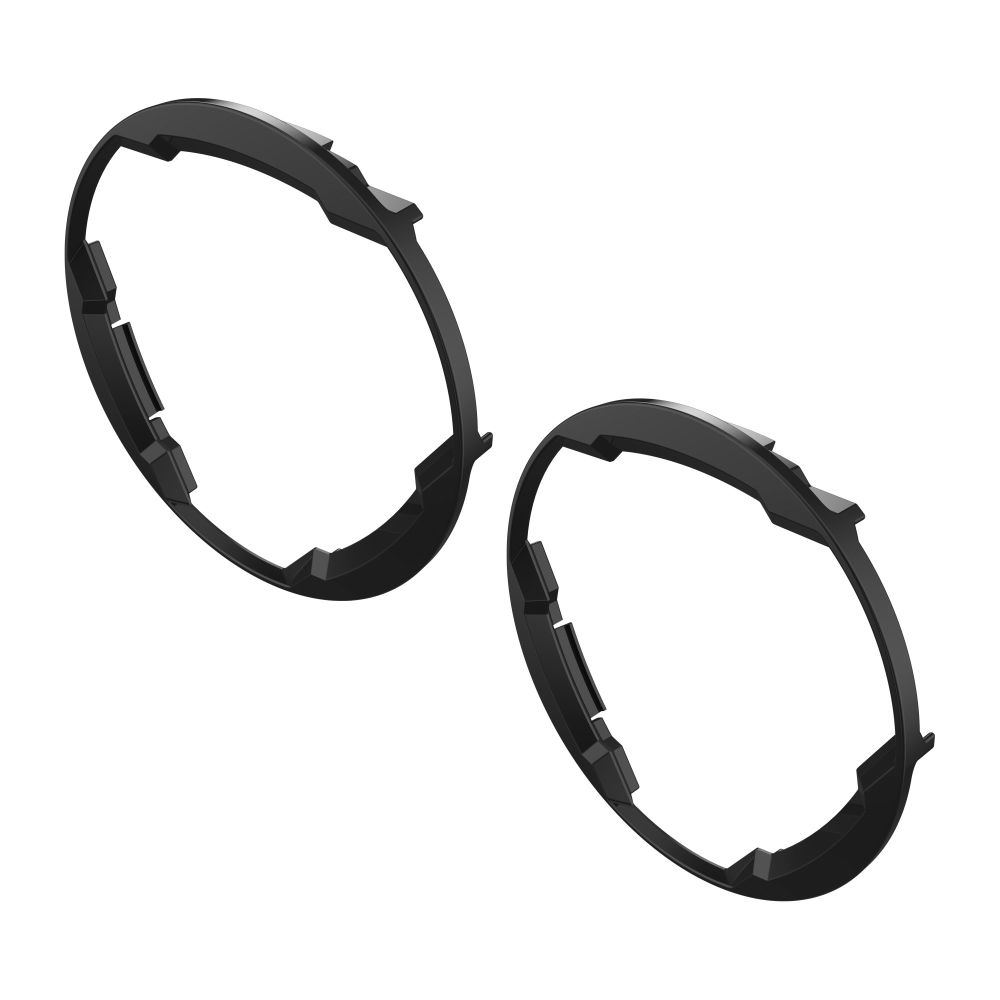 KC HiLiTES Round Universal Shrouds for FLEX ERA 3 Lights - Pair 7468