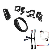 KC HiLiTES Bracket Set - Fog Pocket Kit for FLEX ERA 3 - Brackets and Bezels - For Toyota
