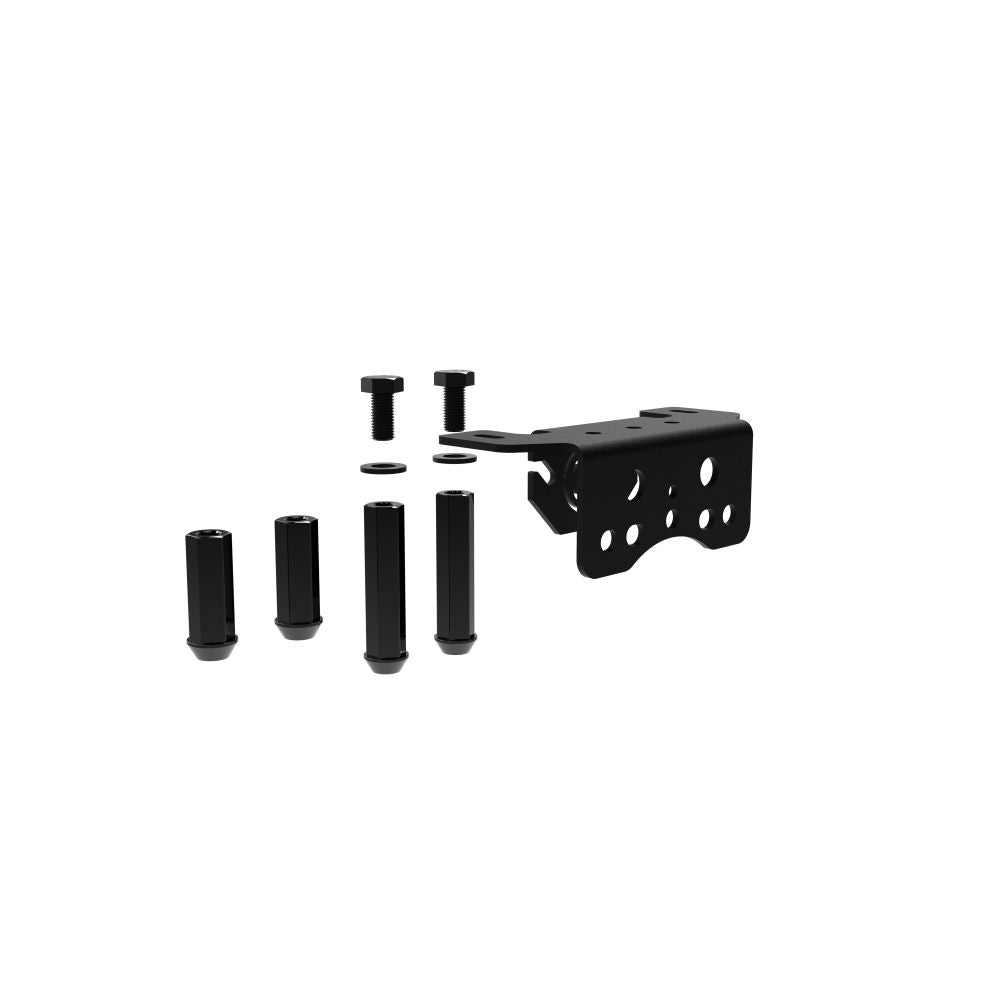 KC HiLiTES Spare Tire Carrier Light Mount 2018+ Jeep Wrangler 2021+ Ford Bronco Raptor