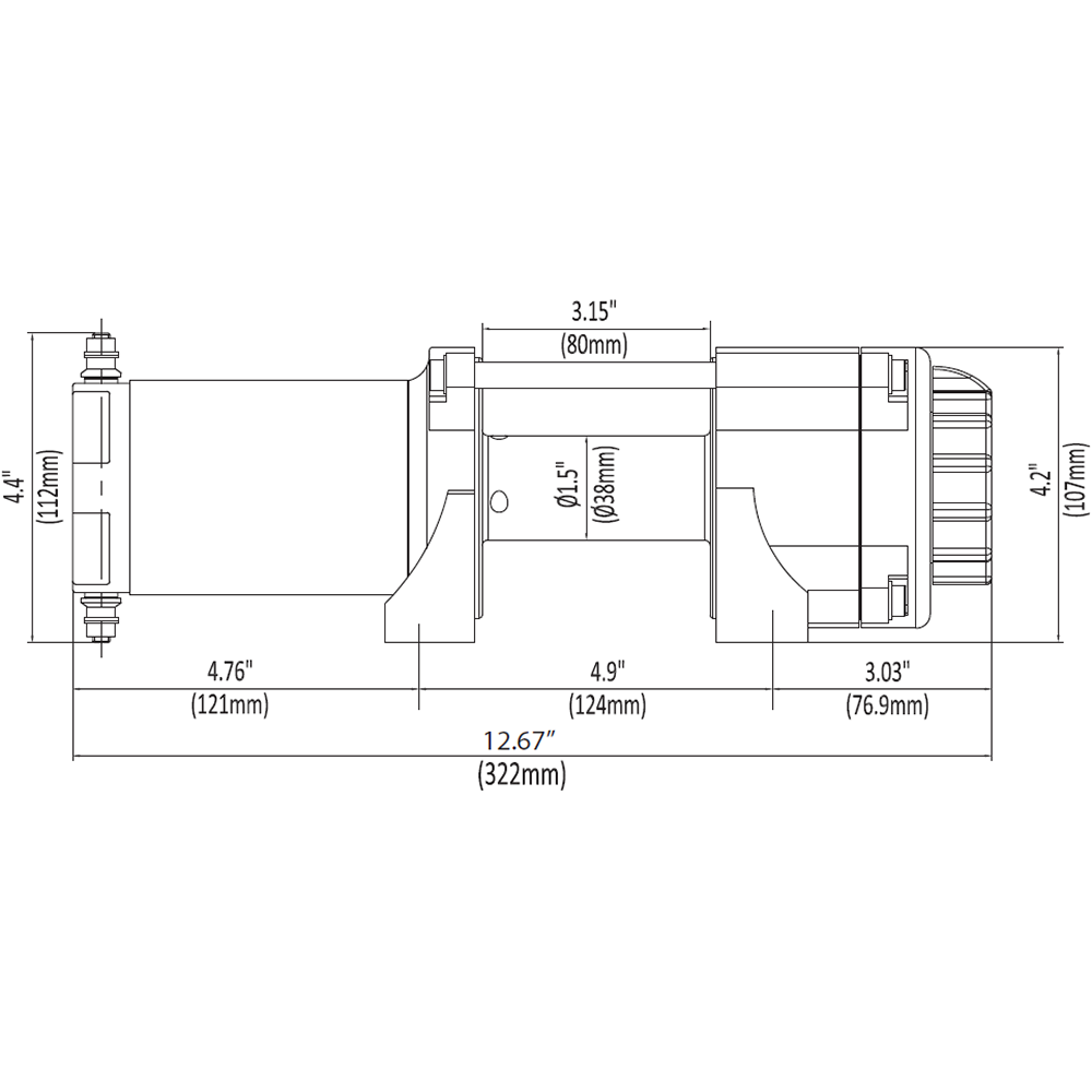KFI Winch Kit For Polaris Sportsman 570 2014-2020
