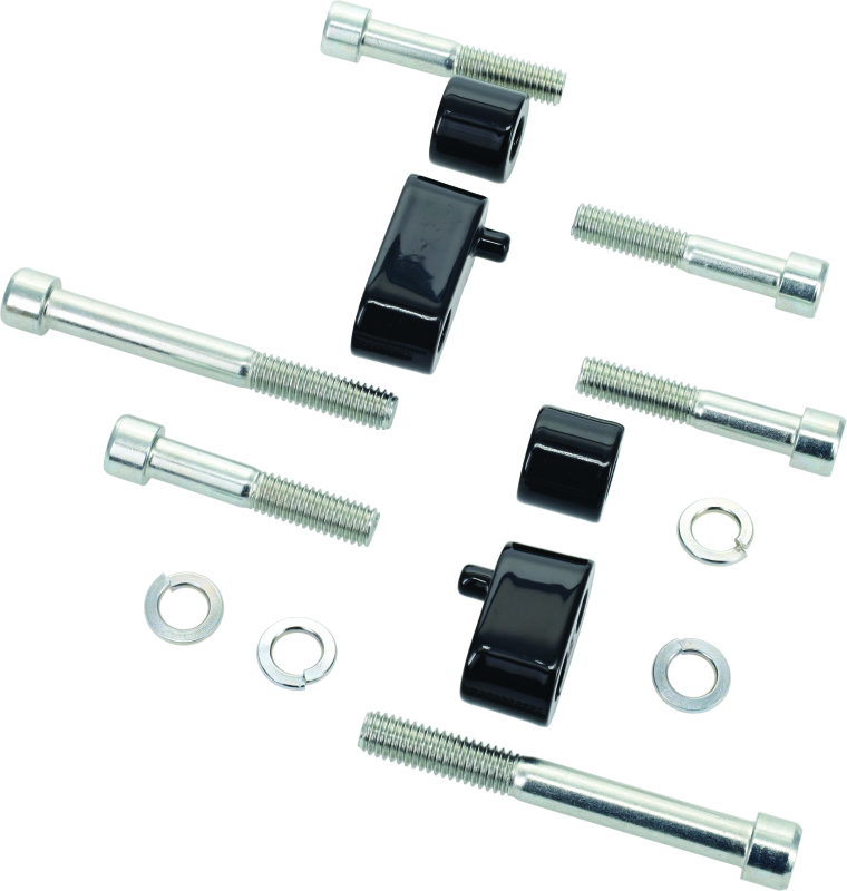 Kuryakyn Gloss Black Driver Floorboard Spacers 7509