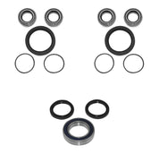 QUADBOSS Front and Rear Wheel Bearing Kits for Polaris Magnum 500 4x4 1999-2001