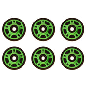 Front & Mid Rail Neon Green Idler Wheels ARCTIC CAT ZR 500,600 Carb./EFI/XC 2002