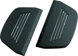 Kuryakyn Black Premium Passenger Board Inserts 7554