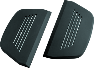 Kuryakyn Black Premium Passenger Board Inserts 7554