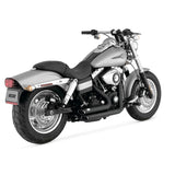 Vance & Hines 47217 Shortshots Staggered Exhaust System Black