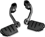 Kuryakyn Black Tour Tech Trident Dually 6in Back Arm With 1-1/4in Clamps 7584