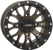 System 3 ST-3 Simulated Beadlock Bronze Wheel 15x7 4/156 5+2 (+40mm) 15S3-1256