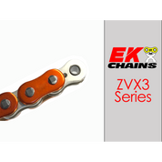 EK 520-ZVX3 Motorcycle Drive Chain (Specify Links and Color) Rivet Master Link