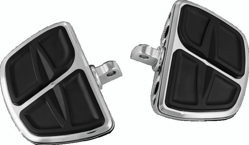 Kuryakyn Chrome Kinetic Mini Boards With Adapter 7610