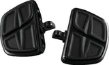 Kuryakyn Black Kinetic Mini Boards With Adapter 7612