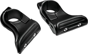Kuryakyn Satin Black Toe Rest Cruise Pegs (Pair) 7633