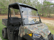 Seizmik Versa-Fold Polycarbonate Windshield For Polaris Mid-Size Pro-Fit Ranger