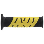 Pro Grip - 719BKYL - 719 Dual Density Road Grips Open End, Black/Yellow