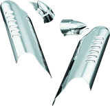 Kuryakyn Chrome Lower Leg Deflector Shields 7768