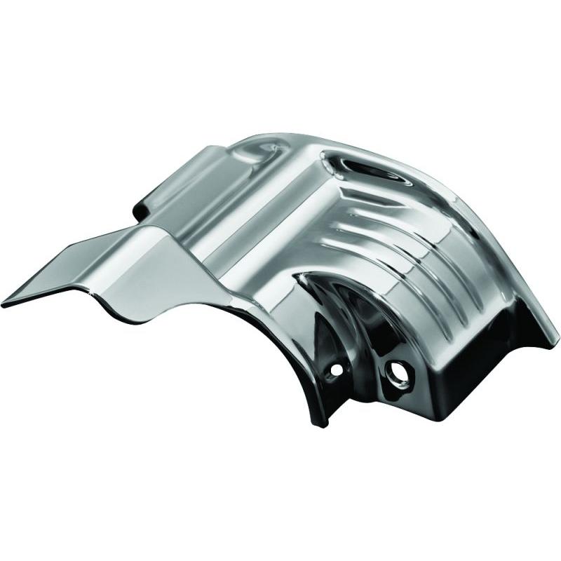 Harley FLHTCU Ultra Classic 2009-2014 Starter Mount Cover Chrome by Kuryakyn