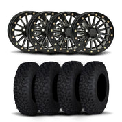 ITP SD Single 15" Matte Black Wheels And Coyote Tires [32x10R-15]