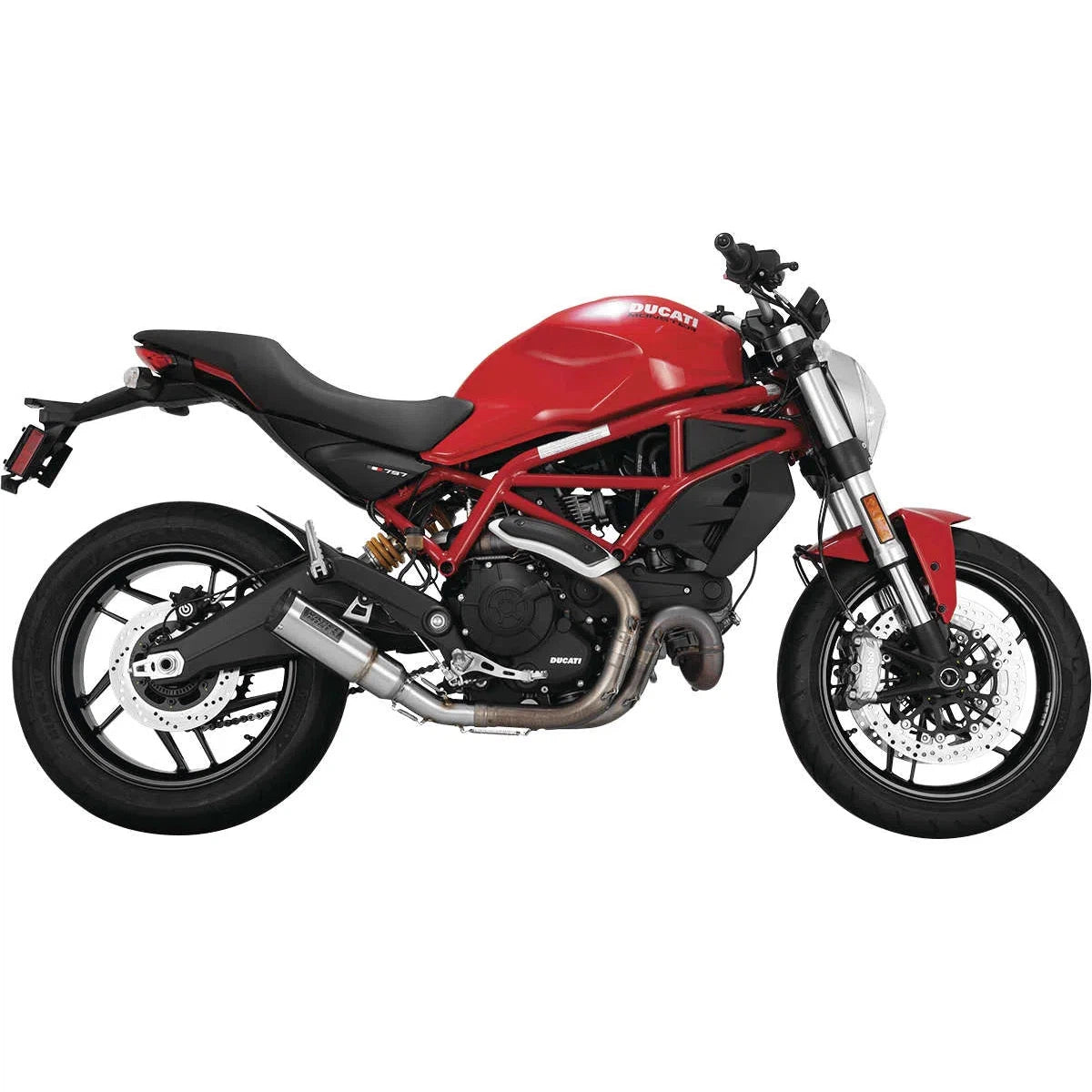 Vance & Hines 30519 Hi-Output Slip-On Exhaust 15-19 Ducati Monster Scrambler