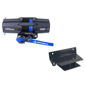 Viper V2 UTV Winch Kit 4500 lb Standard Spool With 40 Feet Black Synthetic Rope With Mount For John Deer Gator RSX 850i/XUV 550/590i 2013-2021