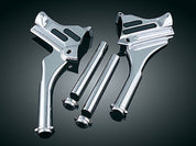 Harley-Davidson FLHR 1995-2007Deluxe Neck Covers Chrome by Kuryakyn