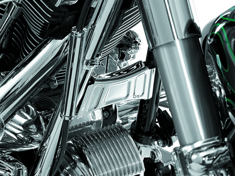 Kuryakyn Chrome Downtube Covers 7853