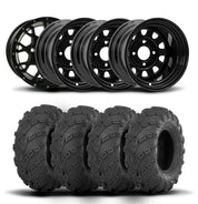 ITP Delta Steel 14" Wheels And Mud Lite Tires [30x10-14]