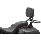 Kuryakyn Neo Black Driver And Passenger Backrest 5747