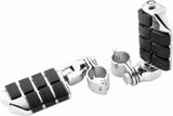 Kuryakyn Chrome Dually ISO Pegs With 1-1/4in Clamp (Pair) 7992