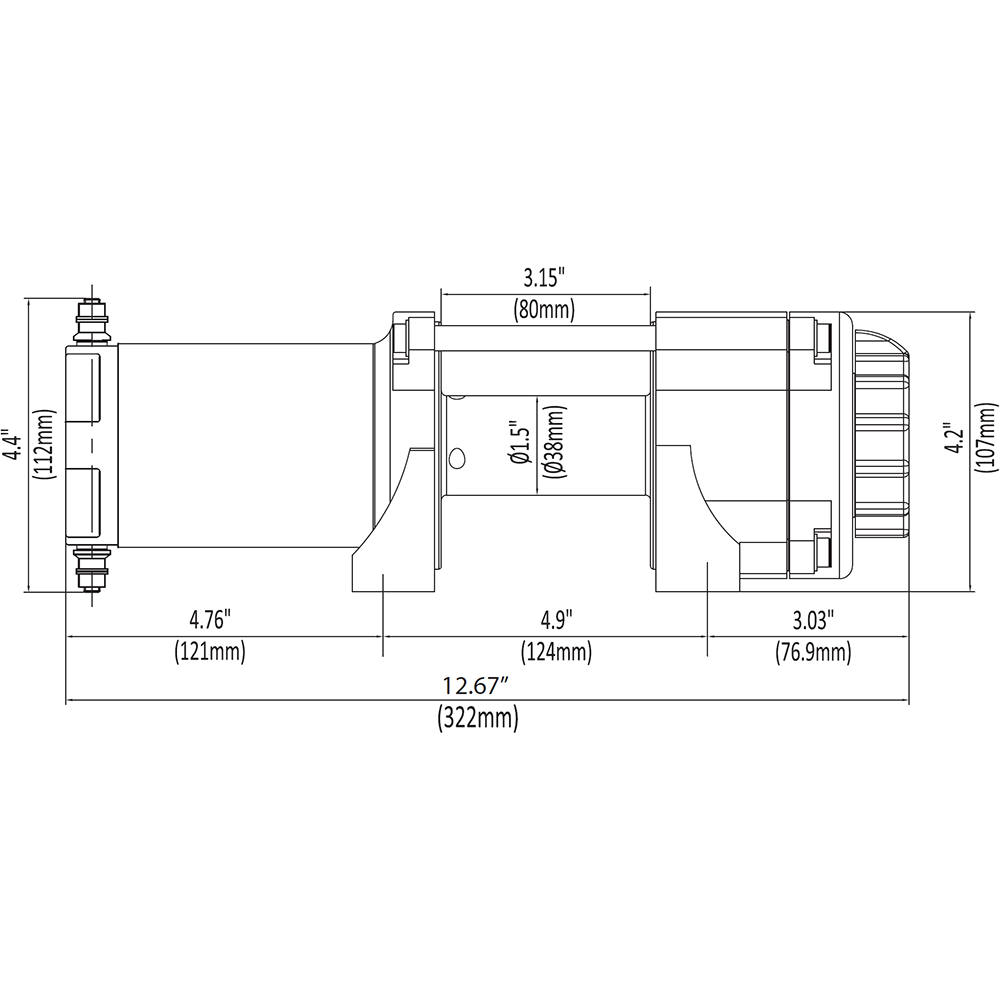 KFI Winch Kit For Polaris RZR PRO XP 2020-2024