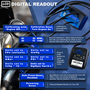 Digi-Sync Multi Channel Throttle Body Carburetor Synchronizer