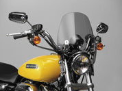 National Cycle Light Gray SwitchBlade Deflector Quick Release Windshield With Mount Kit, Straight Forks