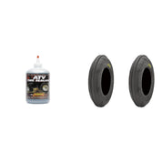 Set of 2 ITP Sand Star Front Tires 22x8-10 2-ply with QUADBOSS Sealant