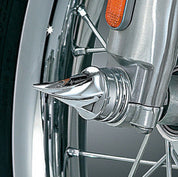 Kuryakyn Twisted Front Axle Caps 1217