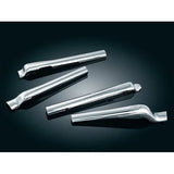 KURYAKYN CHROME SWINGARM TUBE COVERS FOR 2008-2017 HARLEY SOFTAIL MODELS 7818