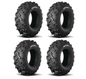 Kenda Set of Two K3203 Mastodon AT Tires (8 Ply) [28x9R-14] And Two (8 Ply) [28x10R-14] Tires