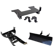 Denali Black UTV Snow Plow Kit For Honda Pioneer 700 SXS700M2 2014-2021