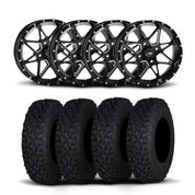 ITP Tornado 15" Matte Black Wheels And Coyote Tires [32x10R-15]